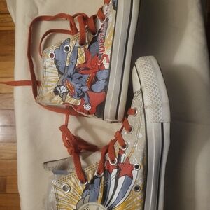 Kids Superman Chuck Taylor sneakers